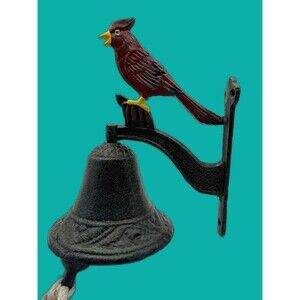 Cast Iron Dinner Bell, Outside Door Bell, New Open Box No Tags